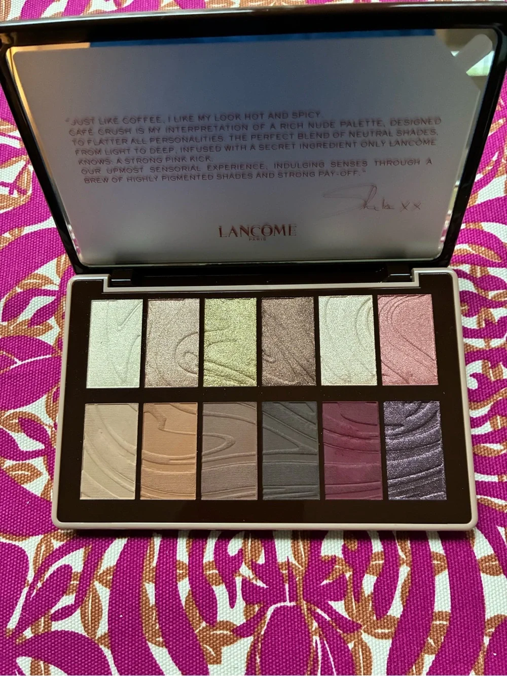 Lancôme Idôle Café Crush Nude Eyeshadow Palette- NIB